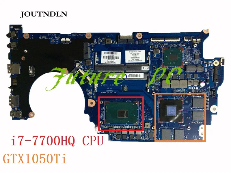 JOUTNDLN для HP Qmen TPN Q194 15 CE 15T материнская плата ноутбука 929481 001 601 501 i7 7700HQ ЦП GTX1050Ti