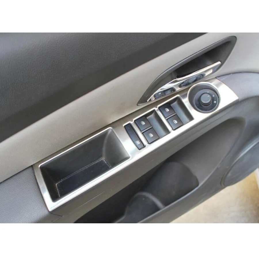 Stainless Car Interior Door Armrest Window Lift Switch Button Frame Trim Cover For Chevrolet Cruze 09-15 Decal Stickers
Stainless Car Interior Door Armrest Window Lift Switch Button Frame Trim Cover For Chevrolet Cruze 09-15 Decal Stickers