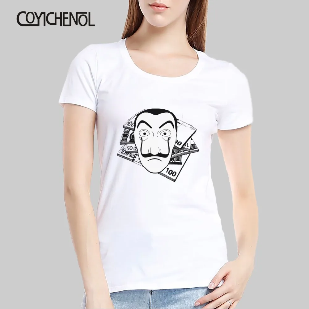 La casa de papel oversize customize print tshirt woman casual couple tee large size solid color top o-neck summer regular tshirt
La casa de papel oversize customize print tshirt woman casual couple tee large size solid color top o-neck summer regular tshirt