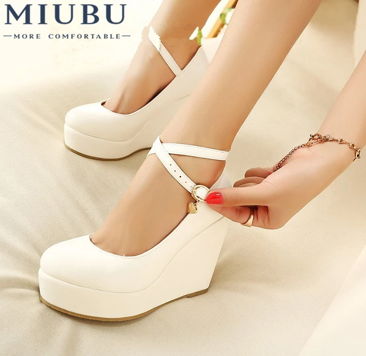 MIUBU White Wedges Shoes Pumps For Women Wedges High Heels Wedges Pumps White High Heels Shoes Platform Wedges Heels
MIUBU White Wedges Shoes Pumps For Women Wedges High Heels Wedges Pumps White High Heels Shoes Platform Wedges Heels