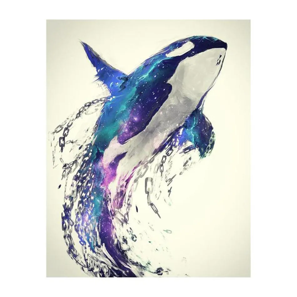 100% DIY 5D Diamond Painting Full Drill Animals Drawing Painted Whale Cross Stitch Embroidery Patterns Home Decoration
100% DIY 5D Diamond Painting Full Drill Animals Drawing Painted Whale Cross Stitch Embroidery Patterns Home Decoration