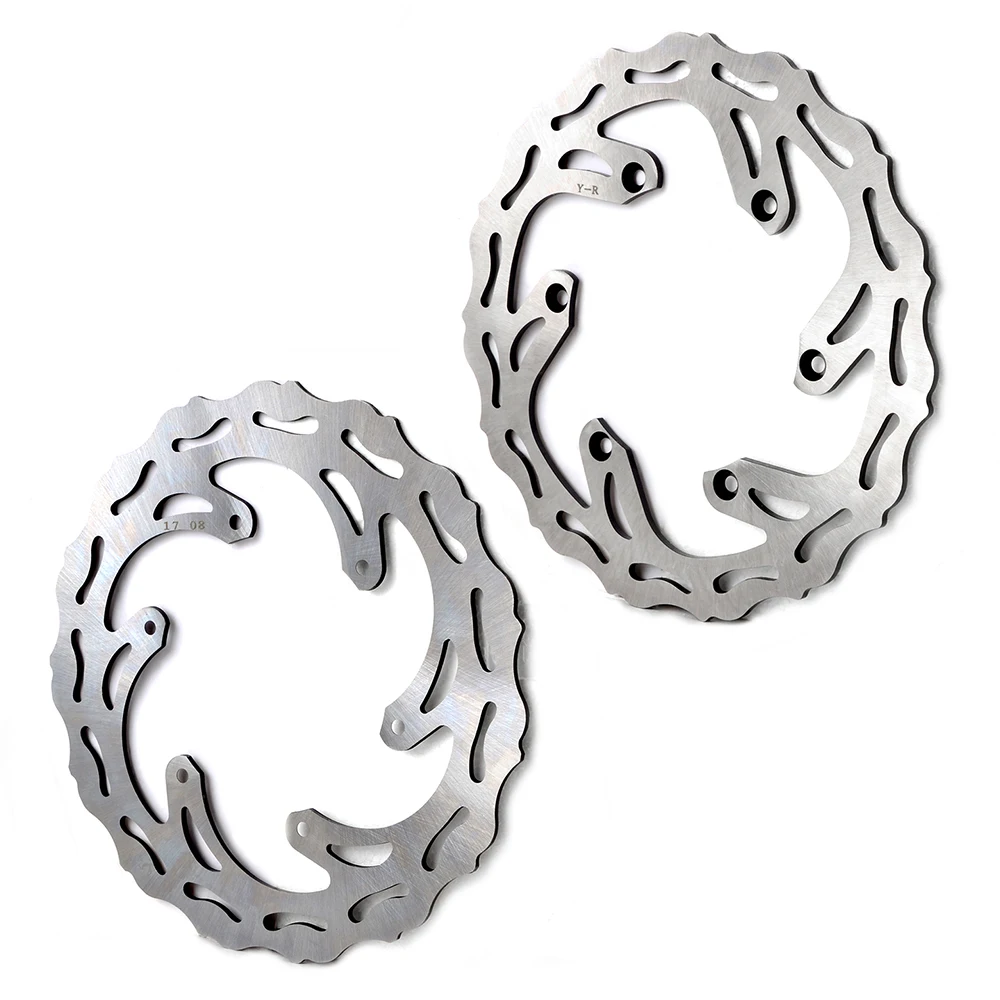 NICECNC Motorcycle Front & Rear Brake Disc Rotor For Yamaha YZ125 YZ250 YZ250F YZ450F YZ250X YZ250FX WR250F WR450 WR 250F 450F
NICECNC Motorcycle Front & Rear Brake Disc Rotor For Yamaha YZ125 YZ250 YZ250F YZ450F YZ250X YZ250FX WR250F WR450 WR 250F 450F
