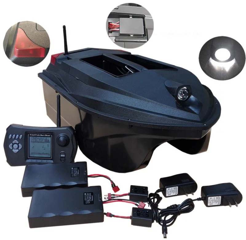 PDDHKK Fishing Tool Remote Control Bait Boat Toy with Dual Motors Fish Finder RC 300m Speedboat 3KG Loading Fishing Lure Boat
PDDHKK Fishing Tool Remote Control Bait Boat Toy with Dual Motors Fish Finder RC 300m Speedboat 3KG Loading Fishing Lure Boat