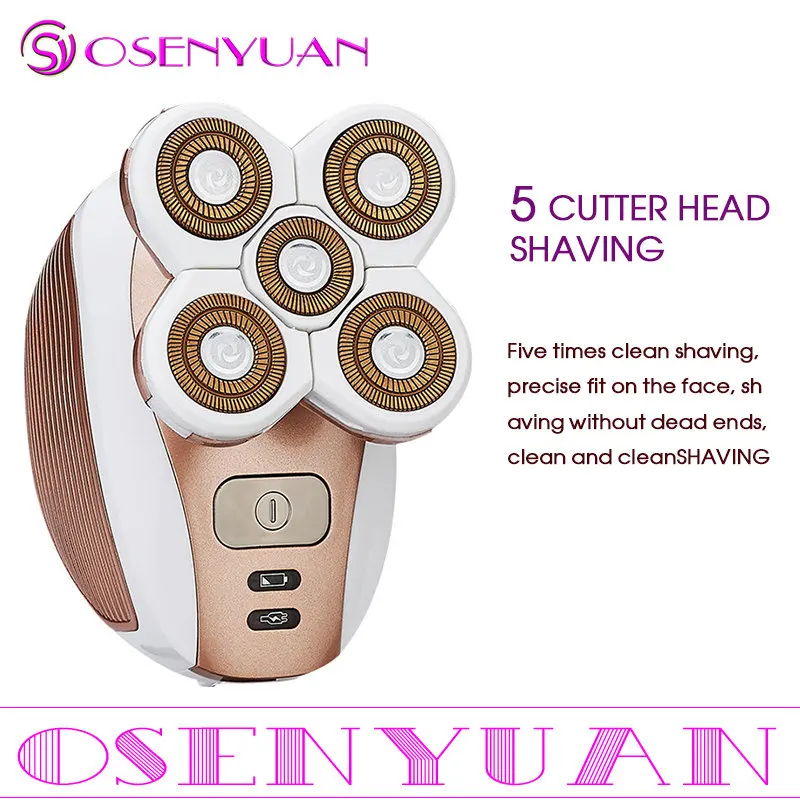 Waterproof Multi-function Bald Razor Electric Hair Removal Epilator Painless Hair Shaver Facial Hair Razor Body Depilator USB
Waterproof Multi-function Bald Razor Electric Hair Removal Epilator Painless Hair Shaver Facial Hair Razor Body Depilator USB