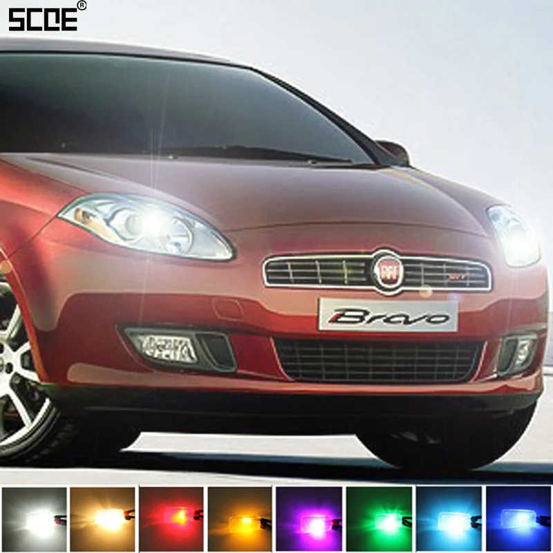 For Fiat Barchetta Bravo II(198) Croma Idea SCOE 2X 12SMD LED Front Parking Light Front Side Marker Light Source Car Styling
For Fiat Barchetta Bravo II(198) Croma Idea SCOE 2X 12SMD LED Front Parking Light Front Side Marker Light Source Car Styling