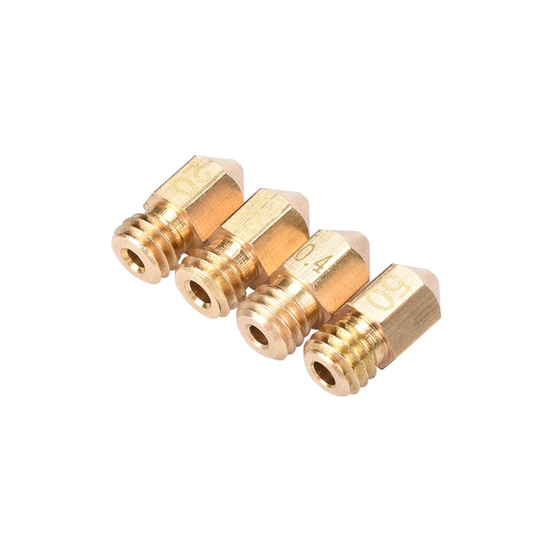 3D Printer Nozzle Mixed Sizes 0.2/ 0.3mm/0.4mm/0.5mm Extruder Print Head For 1.75MM MK8 Makerbot
3D Printer Nozzle Mixed Sizes 0.2/ 0.3mm/0.4mm/0.5mm Extruder Print Head For 1.75MM MK8 Makerbot