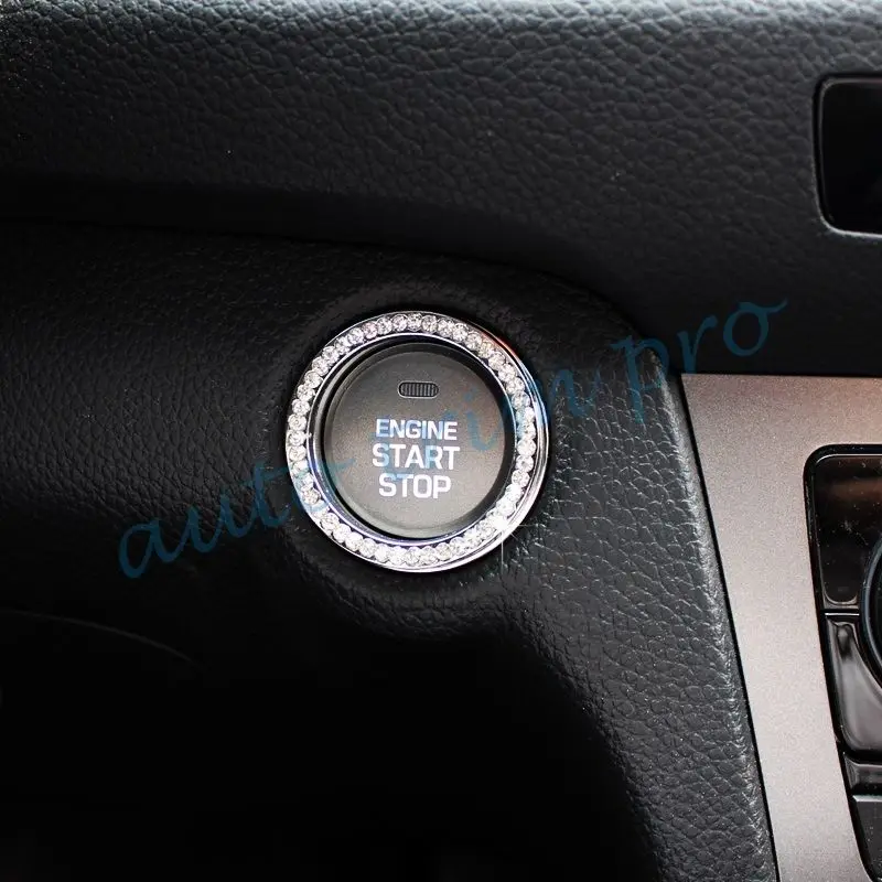 Auto Engine Start Push Buttons Cover Ignition Ring Trim Interior Parts Silver Style
Auto Engine Start Push Buttons Cover Ignition Ring Trim Interior Parts Silver Style