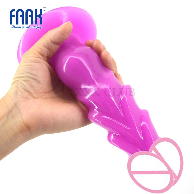 FAAK 20*4 5 см большие фаллоимитаторы для пениса огромные щипцы реалистичный пенис