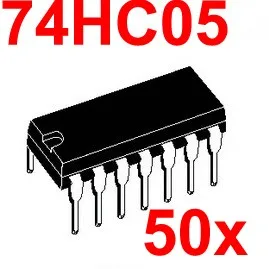 ( 50 pcs/lot ) 74HC05 Logic IC, DIP Package, CMOS
( 50 pcs/lot ) 74HC05 Logic IC, DIP Package, CMOS