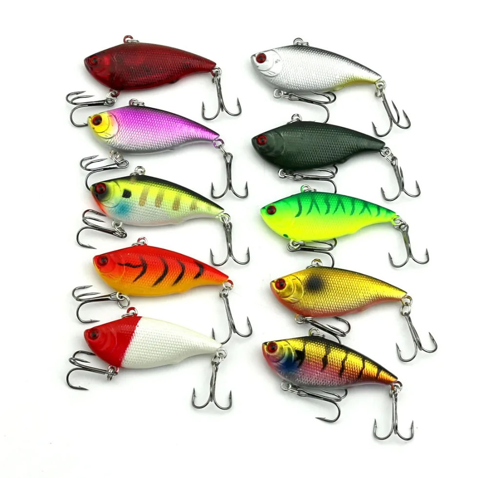 20pcs Vibration Fishing Lure VIB Swimbait 6cm 10g Artificial Game Hard Lure Jig Fishing Lure Metal Ball Inside Fishing Tackles
20pcs Vibration Fishing Lure VIB Swimbait 6cm 10g Artificial Game Hard Lure Jig Fishing Lure Metal Ball Inside Fishing Tackles