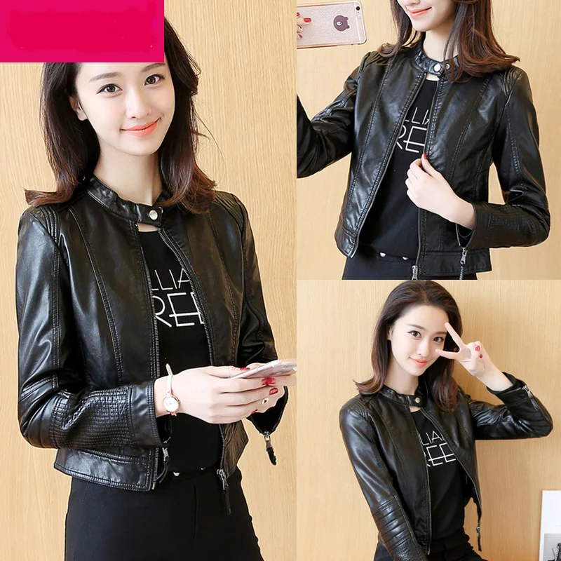 Women's 2019 spring new Korean students versatile locomotive small leather women short pu jacket Slim thin autumn trend coat
Women's 2019 spring new Korean students versatile locomotive small leather women short pu jacket Slim thin autumn trend coat