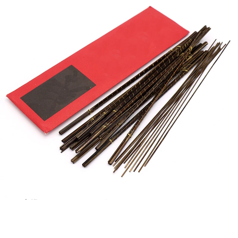 144pcs Mini Wire Saw Blade 130mm Length Wood U Shape Cutter Jewelry Metal Cutting Jig Blades Woodworking Hand Craft Tools
144pcs Mini Wire Saw Blade 130mm Length Wood U Shape Cutter Jewelry Metal Cutting Jig Blades Woodworking Hand Craft Tools