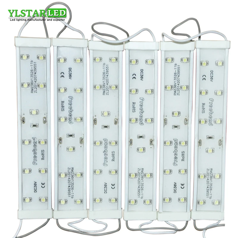 YLSTAR DC36V 11 светодиодов SMD3528 водонепроницаемый IP65 гибкий мягкий светодиодный