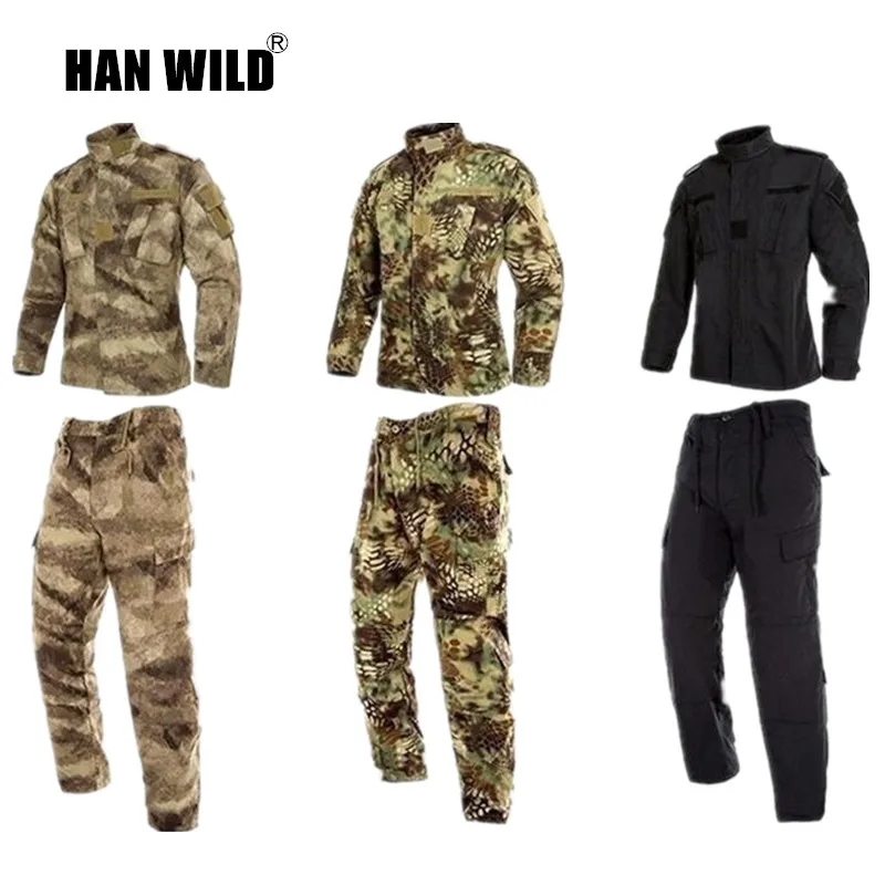 HAN WILD армейские военные тактические брюки-карго, Униформа, водонепроницаемая камуфляжная уличная походная военная форма, армейский мужской...
HAN WILD армейские военные тактические брюки-карго, Униформа, водонепроницаемая камуфляжная уличная походная военная форма, армейский мужской...