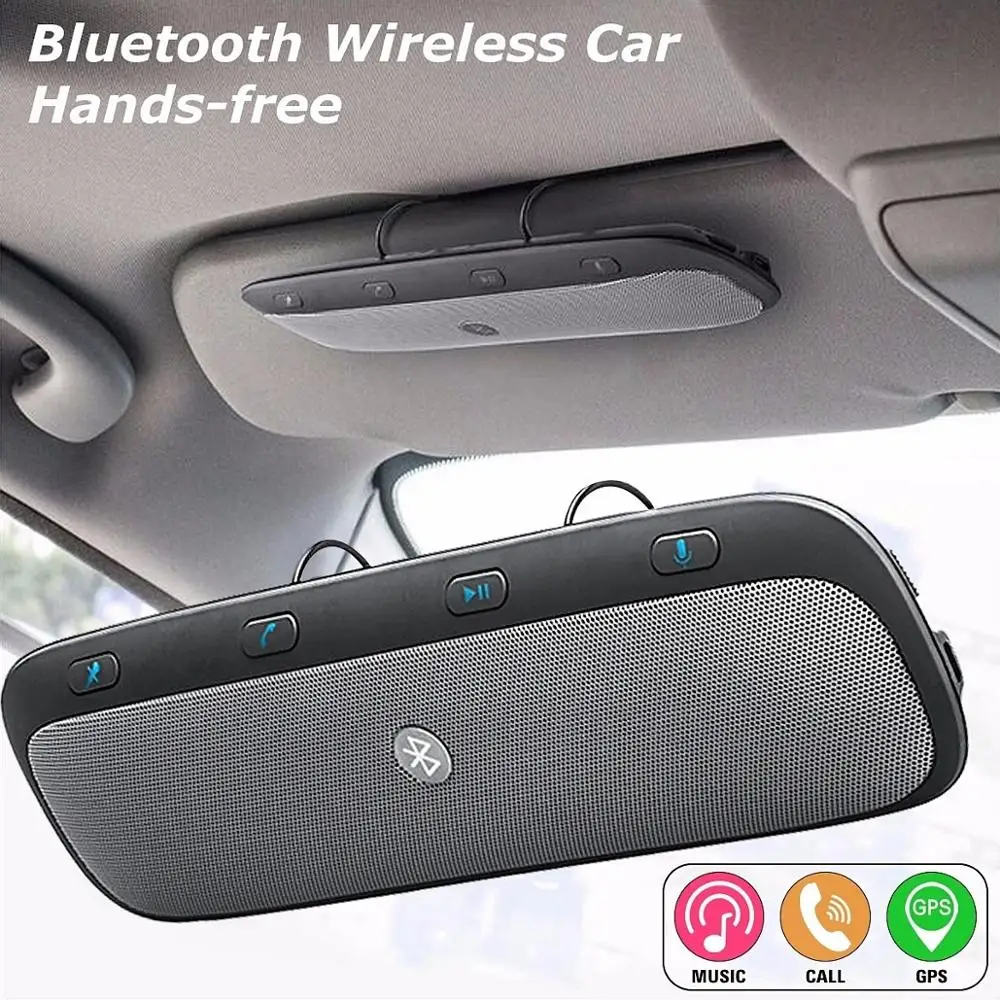 Многофункциональный беспроводной автомобильный bluetooth-динамик с функцией громкой связи
Многофункциональный беспроводной автомобильный bluetooth-динамик с функцией громкой связи