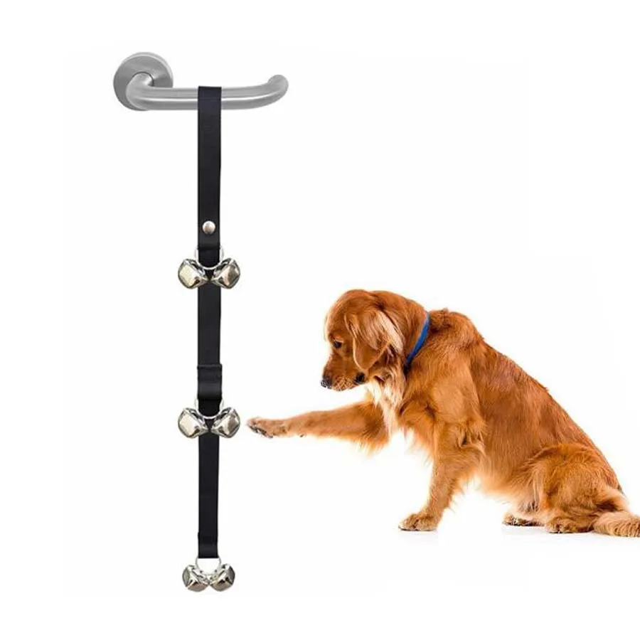 HOT Dog Doorbells for Dog Training And Housebreaking Training Clickers Door Bell Training Tool
HOT Dog Doorbells for Dog Training And Housebreaking Training Clickers Door Bell Training Tool
