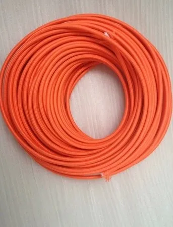 100meters/roll 2*0.75mm orange textile vintage cable fabric power cord lighting fabric wire
100meters/roll 2*0.75mm orange textile vintage cable fabric power cord lighting fabric wire