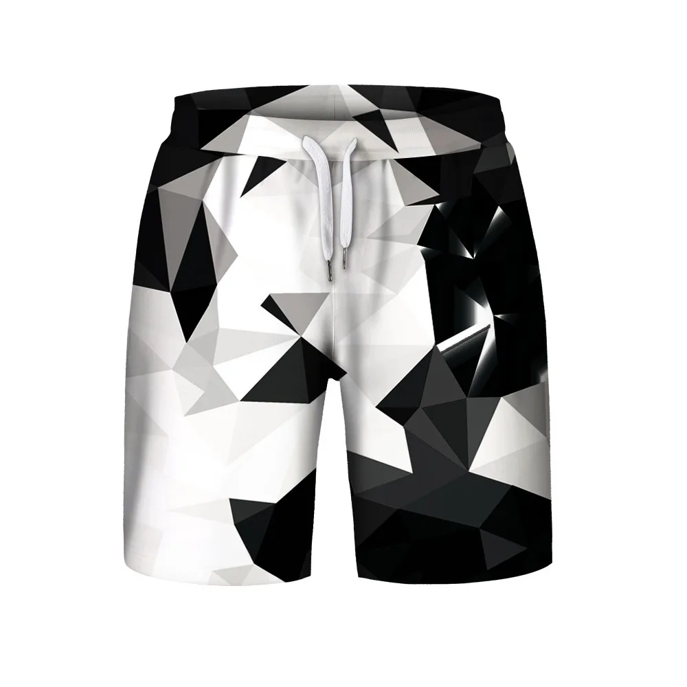 Summer 2019 men's fashion hip hop print shiny diamond 3D breathable polyester casual beach drawstring knee length loose shorts
Summer 2019 men's fashion hip hop print shiny diamond 3D breathable polyester casual beach drawstring knee length loose shorts