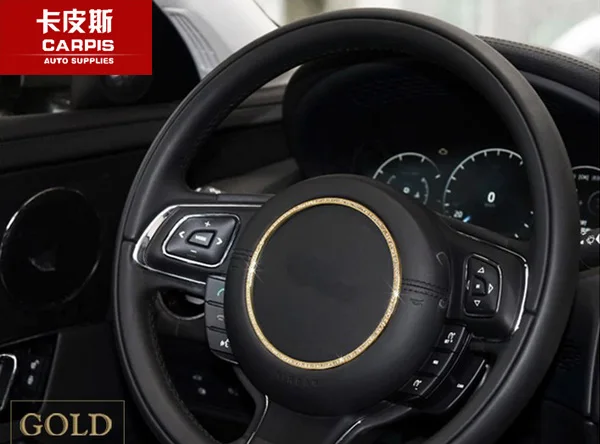 Chrome Car Steering Wheel Ring Trim Car Steering Wheel Sequins For F-PACE f pace X761 2016-2018 XF 2016 XE 2015-2018 XJL Styling
Chrome Car Steering Wheel Ring Trim Car Steering Wheel Sequins For F-PACE f pace X761 2016-2018 XF 2016 XE 2015-2018 XJL Styling