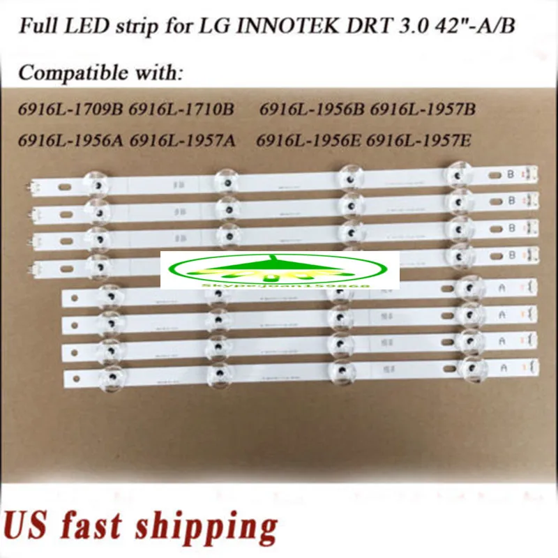 Для светодиодных лент LG INNOTEK DRT 3,0 42 "-A/B 6916L-1709B 1710B 1957E 1956E 6916L-1956A
Для светодиодных лент LG INNOTEK DRT 3,0 42 "-A/B 6916L-1709B 1710B 1957E 1956E 6916L-1956A
