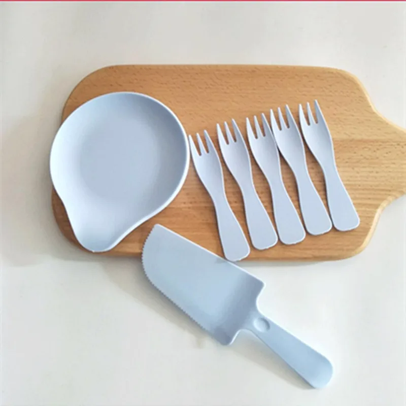 Disposable Tableware Cake Cutlery Dinner Plate Water Drop Undulating Plastic Cake Cutlery Pink Black Blue Green With Box 
Disposable Tableware Cake Cutlery Dinner Plate Water Drop Undulating Plastic Cake Cutlery Pink Black Blue Green With Box