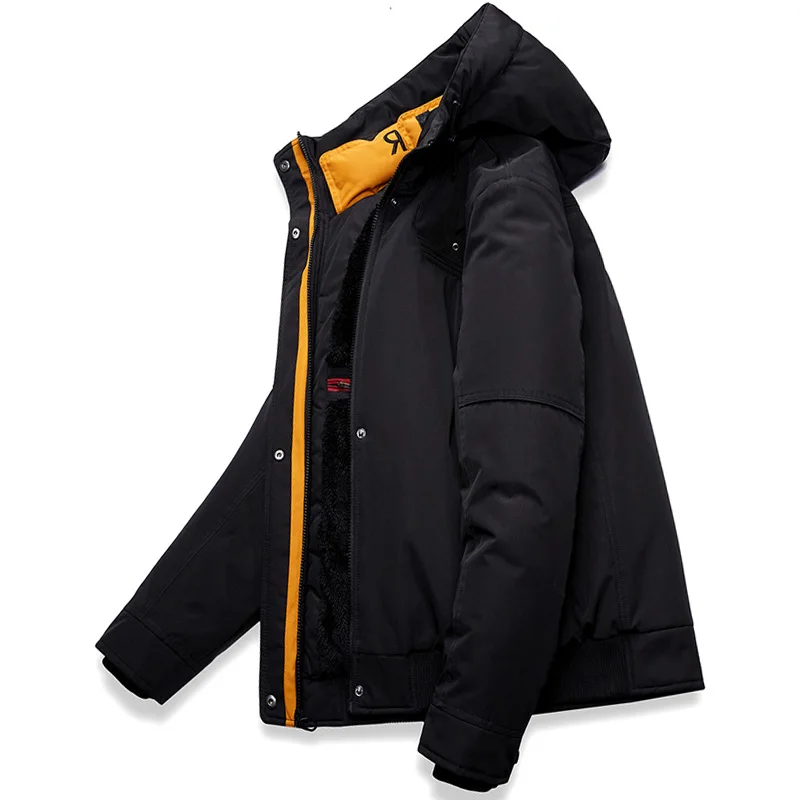 2019 Men Winter Warm Thicken Zipper Coats Men's Hooded Parkas Casual Male Slim Zipper Multi-Pockets Overcoat Jacket LBZ126
2019 Men Winter Warm Thicken Zipper Coats Men's Hooded Parkas Casual Male Slim Zipper Multi-Pockets Overcoat Jacket LBZ126
