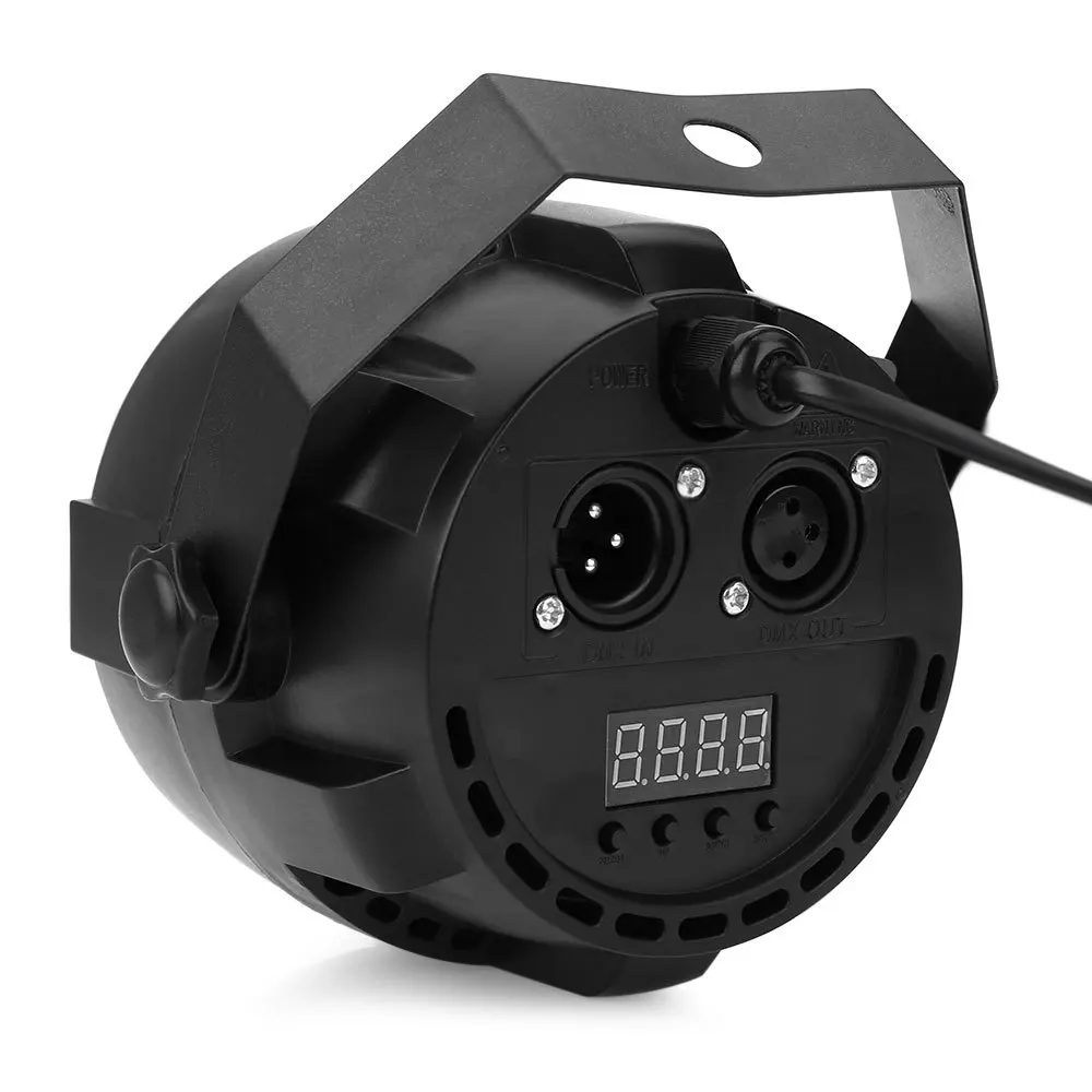 Премиум светодиодный сцены 18 RGB PAR DMX эффект освещения DMX512 подчиненная плоский для
