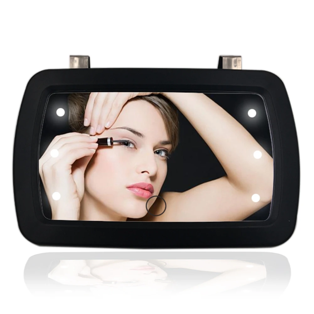 1Pcs Universal Car Interior Mirror LED Touch Switch Makeup Mirror Sun Visor High Clear Interior HD Mirror 170*110mm
1Pcs Universal Car Interior Mirror LED Touch Switch Makeup Mirror Sun Visor High Clear Interior HD Mirror 170*110mm