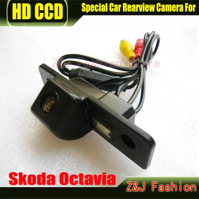 Ccd CCD Автомобильная камера заднего вида для парковки резервная VW Skoda Octavia ночная