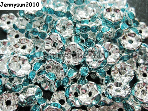 200pcs/lot 8mm Top Quality Czech Aqu Crystal Rhinestone Pave Wavy Rondelle Metal Sliver Plated Spacer Loose Beads Jewelry
200pcs/lot 8mm Top Quality Czech Aqu Crystal Rhinestone Pave Wavy Rondelle Metal Sliver Plated Spacer Loose Beads Jewelry