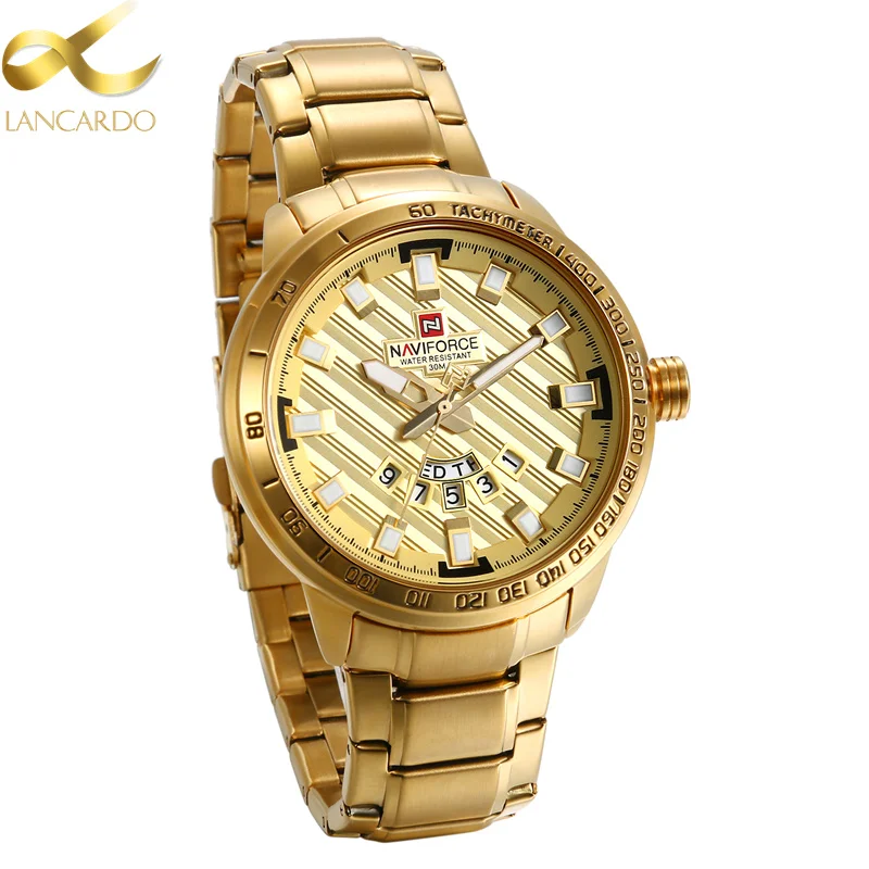 

Lancardo Luxury Quartz Men Watches Brand Sport Military Men Calendar Watch Clock Relogio Masculino For Men Male Wristwatches