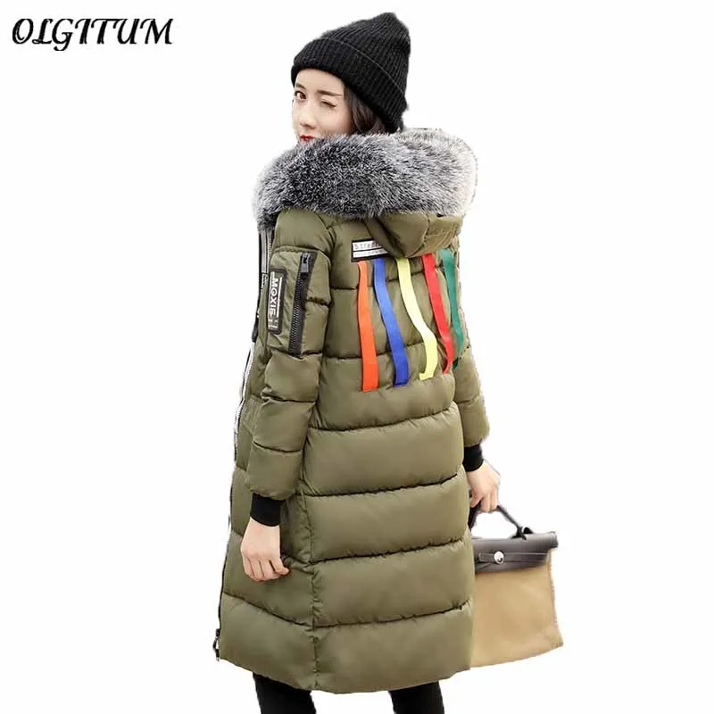 New Korean Overcoat 2018 winter long feather cotton coat ladies thickening fashion hooded cotton jacket Loose Parkas L-3XL
New Korean Overcoat 2018 winter long feather cotton coat ladies thickening fashion hooded cotton jacket Loose Parkas L-3XL