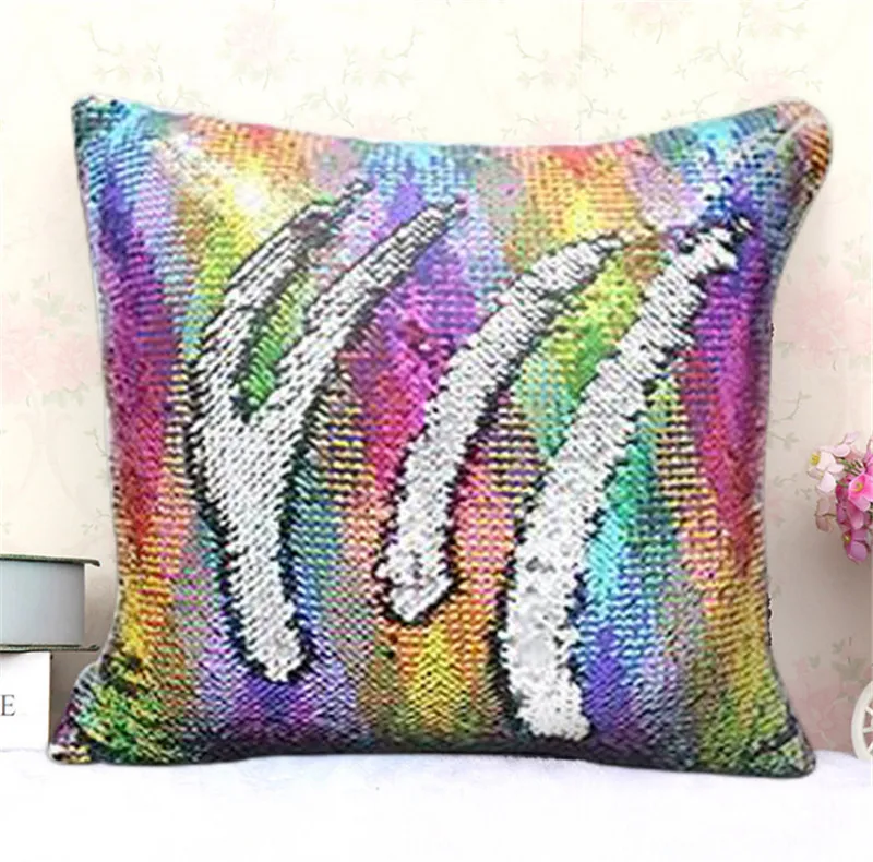 Bling Bling Sequin Magical Throw Pillowcase 40X40cm Color Changing Reversible Cushion Cover For Living room decoration
Bling Bling Sequin Magical Throw Pillowcase 40X40cm Color Changing Reversible Cushion Cover For Living room decoration
