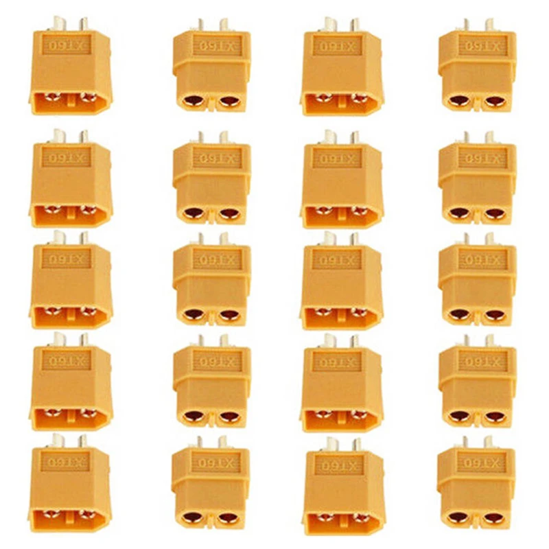 10/20PCS XT60 XT-60 Male Female Bullet Connectors Plugs For RC Lipo Battery Quadcopter Multicopter
10/20PCS XT60 XT-60 Male Female Bullet Connectors Plugs For RC Lipo Battery Quadcopter Multicopter