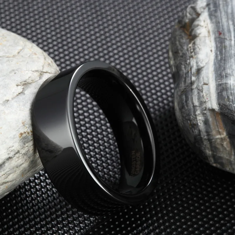 SOMEN 8MM Black Pure Tungsten Carbide Wedding Band Engagement Ring For Men Matte Polished Center Jewelry Bague Homme
SOMEN 8MM Black Pure Tungsten Carbide Wedding Band Engagement Ring For Men Matte Polished Center Jewelry Bague Homme