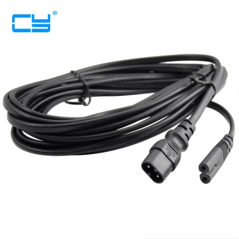 Кабель адаптера питания C7/C8 8 Европейский удлинитель IEC320 C7 Мама папа C8 30 см 1