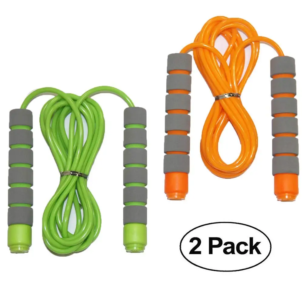 Adjustable Soft Skipping Rope with Skin-Friendly Foam Handles for Kids, Children, Students
Adjustable Soft Skipping Rope with Skin-Friendly Foam Handles for Kids, Children, Students