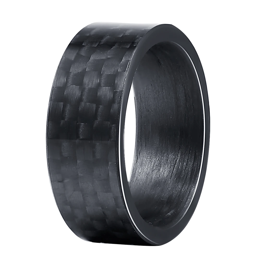 Black Pure Carbon Fiber Rings Men Women Unique Punk Wedding Engagement Band Size 7 to 13
Black Pure Carbon Fiber Rings Men Women Unique Punk Wedding Engagement Band Size 7 to 13