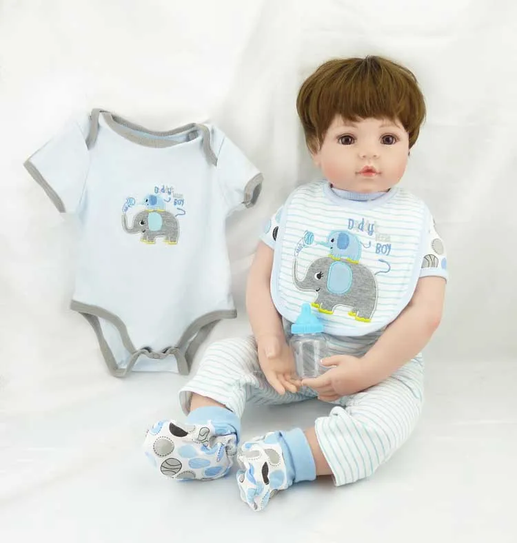 Кукла реборн NPK из мягкого силикона 55 5 см|doll soft|reborn baby dollsilicone reborn dolls |