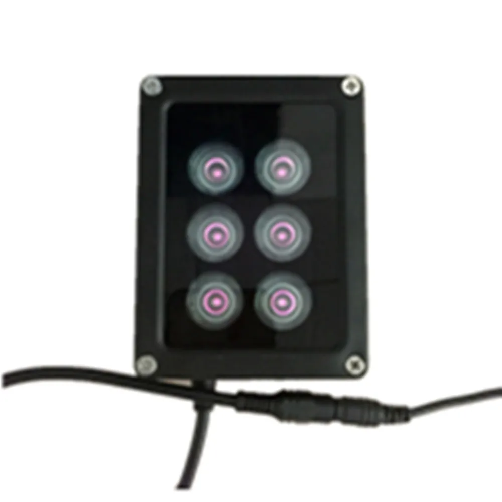 CCTV IR Light IR Spotlight infrared Light 6 LED high power Array 850nm IR For CCTV camera fill light IR illuminator
CCTV IR Light IR Spotlight infrared Light 6 LED high power Array 850nm IR For CCTV camera fill light IR illuminator