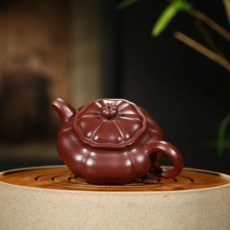 masters all hand recommended yixing authentic undressed ore purple mud jin zhu wen pot of kung fu tea set the teapot | Дом и сад