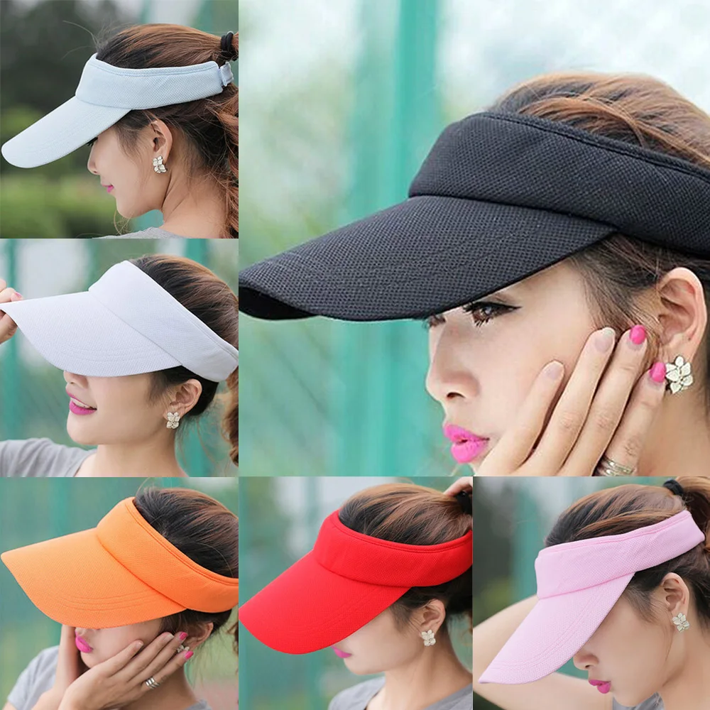 Men Women Visor Cap Casual Outdoor Wide Brim Caps Tennis Golf Hat Solid Color HATCS0378
Men Women Visor Cap Casual Outdoor Wide Brim Caps Tennis Golf Hat Solid Color HATCS0378