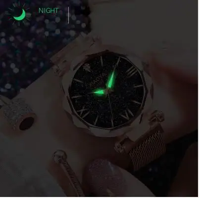 Luxury Women Watches Ladies Magnetic Starry Sky Clock Fashion Diamond Female Quartz Wristwatches relogio feminino zegarek damski
Luxury Women Watches Ladies Magnetic Starry Sky Clock Fashion Diamond Female Quartz Wristwatches relogio feminino zegarek damski