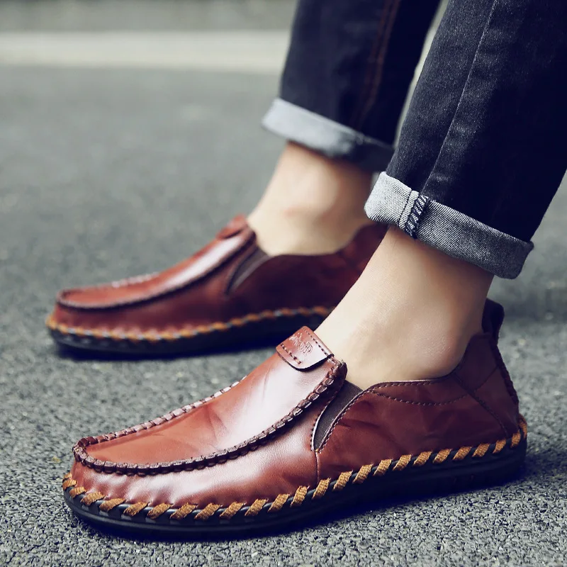 2019 Genuine Leather Men casual shoes Summer 2018 Breathable Soft Driving Men's Handmade chaussure homme Net Surface X3-72
2019 Genuine Leather Men casual shoes Summer 2018 Breathable Soft Driving Men's Handmade chaussure homme Net Surface X3-72