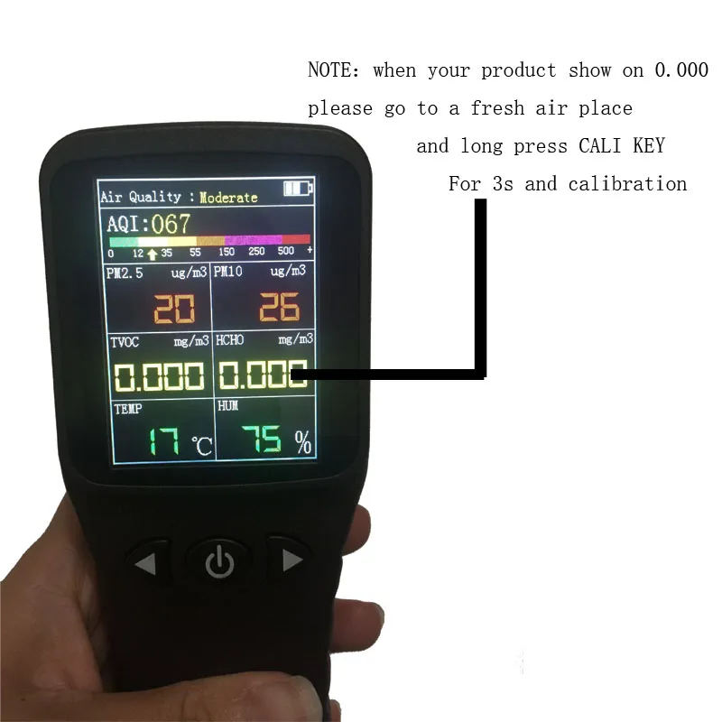DZ6800 6 in1 Air quality detector Formaldehyde detector pm2.5 tester HCHO PM2.5 PM10 Gas Analyzer tool Air quality detector
DZ6800 6 in1 Air quality detector Formaldehyde detector pm2.5 tester HCHO PM2.5 PM10 Gas Analyzer tool Air quality detector