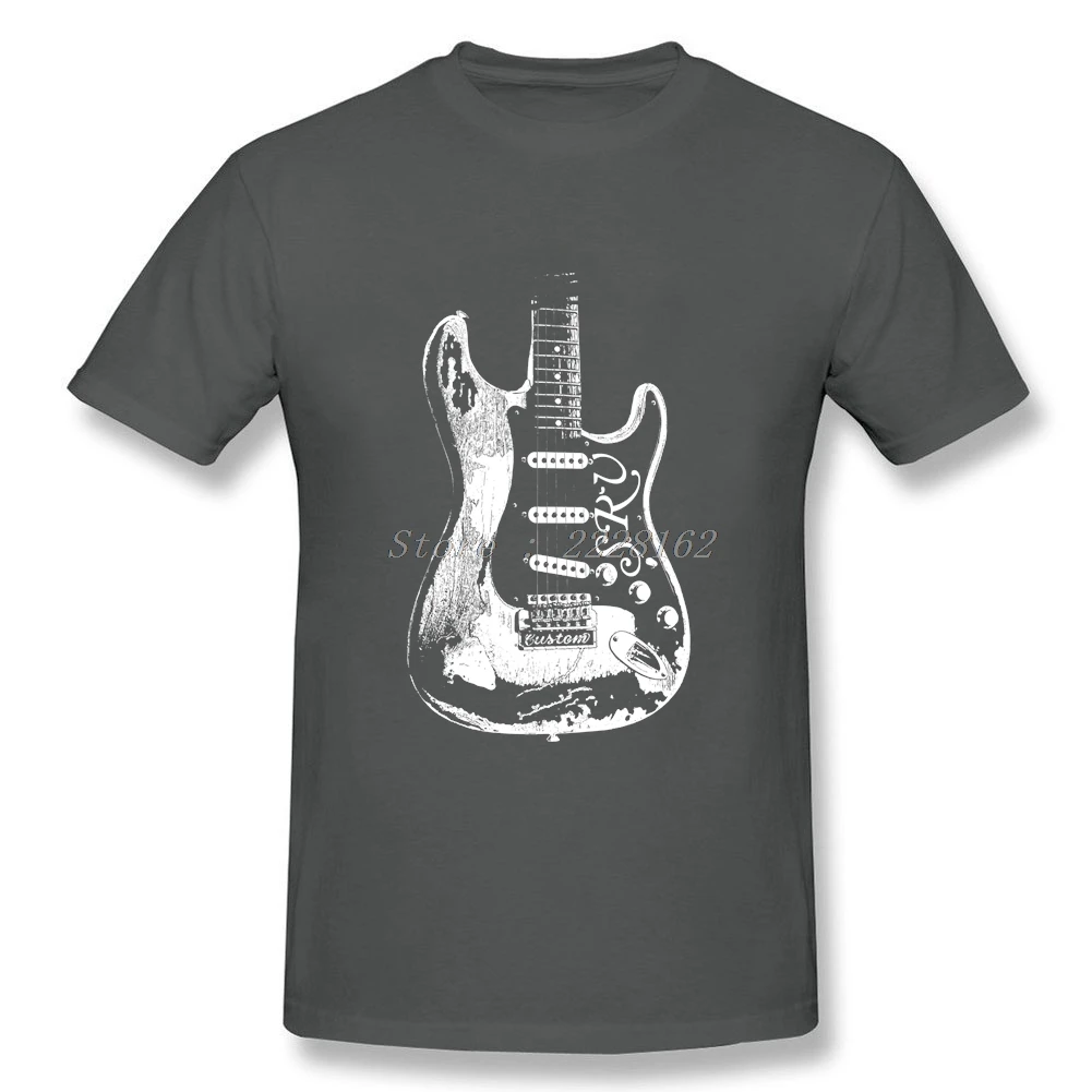 Футболка с музыкальной тематикой Мужская футболка принтом "Легенда гитары"
