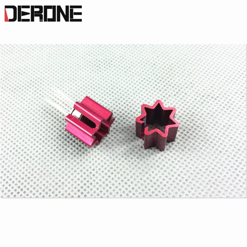 1 pair Gold seal transistor radiator op amp Gold seal triode radiator Height 10mm inner diameter 8mm Efficient heat dissipation
1 pair Gold seal transistor radiator op amp Gold seal triode radiator Height 10mm inner diameter 8mm Efficient heat dissipation