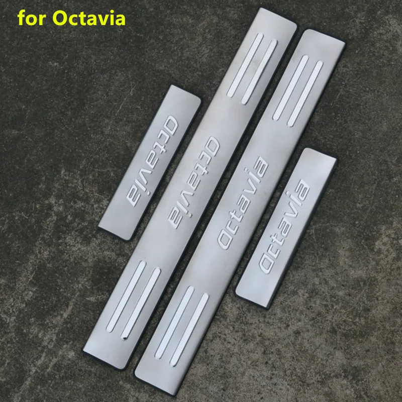 Stainless Steel Scuff Plate/Door Sill Door Sill scuff plate door sill for 2015-2018 Skoda Octavi Car styling
Stainless Steel Scuff Plate/Door Sill Door Sill scuff plate door sill for 2015-2018 Skoda Octavi Car styling