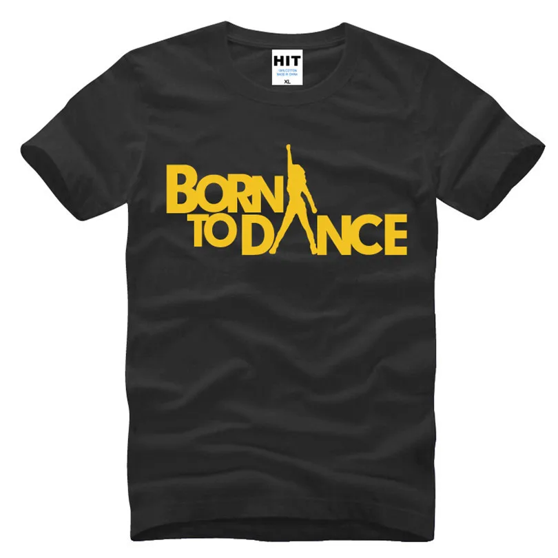 Мужская футболка Born To Dance с креативным принтом, модная футболка, новинка 2016, хлопковая футболка с коротким рукавом и круглым вырезом, футболк...
Мужская футболка Born To Dance с креативным принтом, модная футболка, новинка 2016, хлопковая футболка с коротким рукавом и круглым вырезом, футболк...