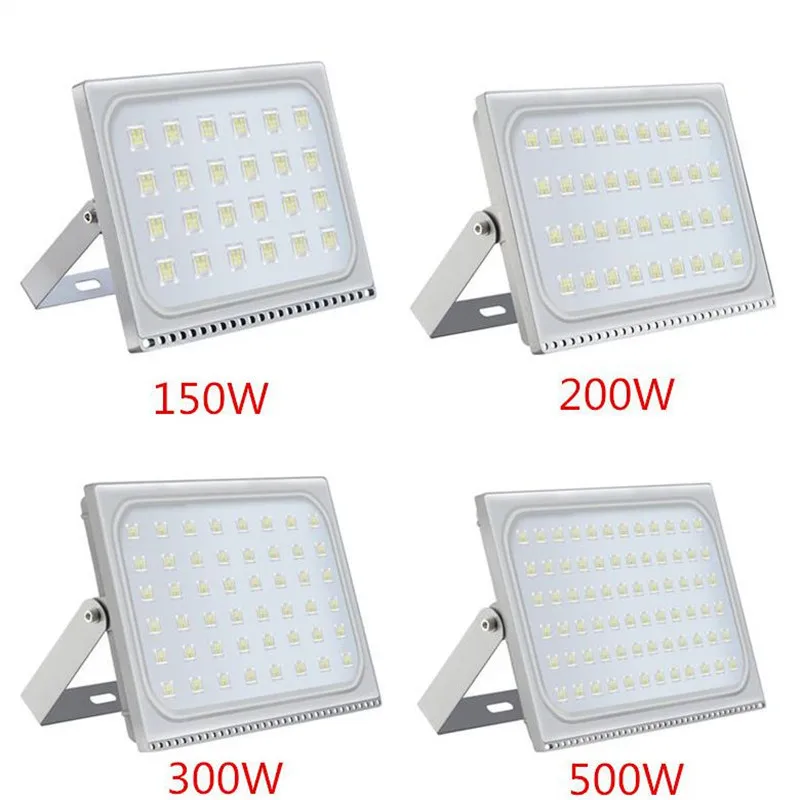 4PCS Ultrathin LED Flood Light 150W 200W 300W 500W IP65 110V/220V LED Spotlight Refletor Outdoor Lighting Wall Lamp Floodlight
4PCS Ultrathin LED Flood Light 150W 200W 300W 500W IP65 110V/220V LED Spotlight Refletor Outdoor Lighting Wall Lamp Floodlight